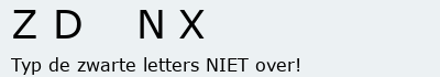 Bevestigingscode