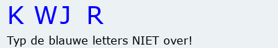 Bevestigingscode