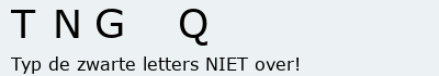 Bevestigingscode