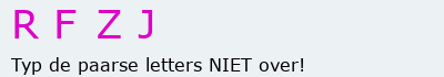 Bevestigingscode