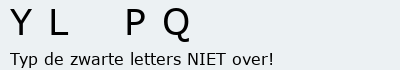 Bevestigingscode