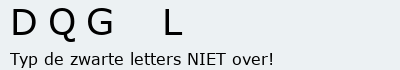 Bevestigingscode