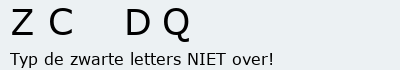 Bevestigingscode