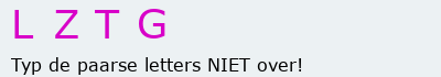 Bevestigingscode