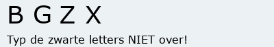 Bevestigingscode