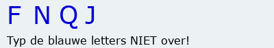 Bevestigingscode