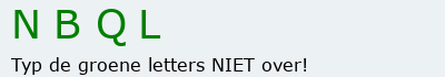 Bevestigingscode