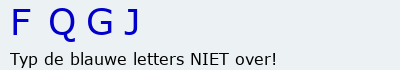 Bevestigingscode