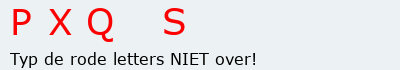 Bevestigingscode