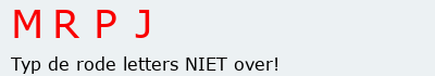 Bevestigingscode