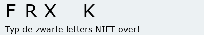 Bevestigingscode