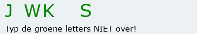 Bevestigingscode