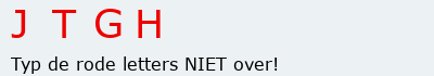 Bevestigingscode