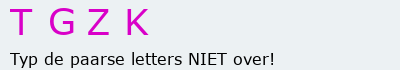 Bevestigingscode