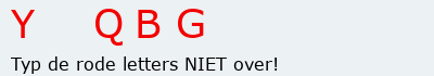 Bevestigingscode