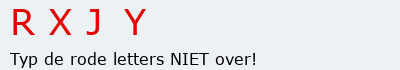 Bevestigingscode