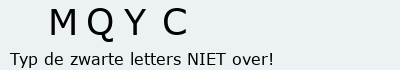 Bevestigingscode