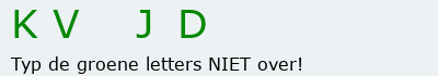 Bevestigingscode