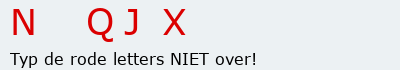 Bevestigingscode