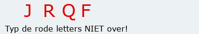 Bevestigingscode