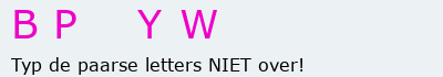 Bevestigingscode