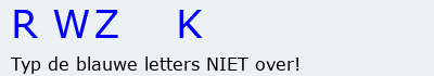 Bevestigingscode