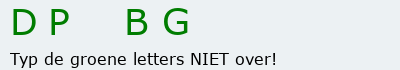 Bevestigingscode