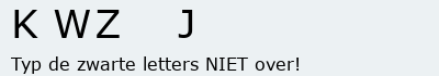 Bevestigingscode