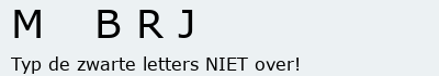 Bevestigingscode