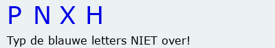 Bevestigingscode