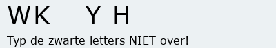 Bevestigingscode