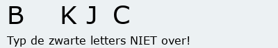 Bevestigingscode