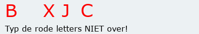 Bevestigingscode