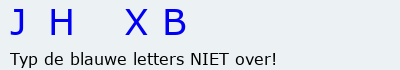 Bevestigingscode
