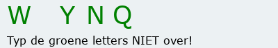 Bevestigingscode