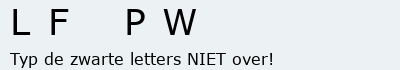 Bevestigingscode