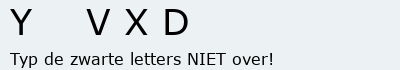 Bevestigingscode