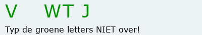 Bevestigingscode