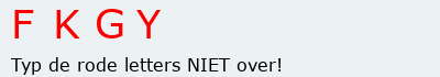 Bevestigingscode