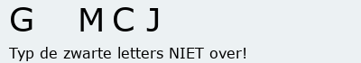 Bevestigingscode