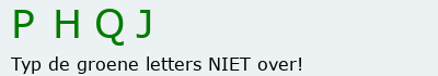 Bevestigingscode