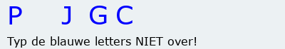Bevestigingscode