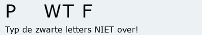 Bevestigingscode