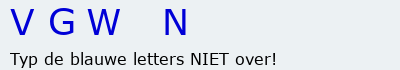 Bevestigingscode