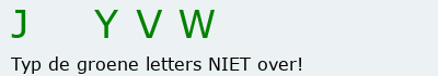 Bevestigingscode