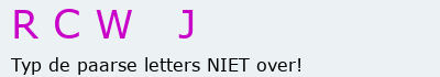 Bevestigingscode