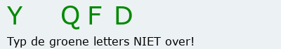 Bevestigingscode