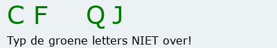 Bevestigingscode
