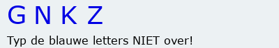 Bevestigingscode