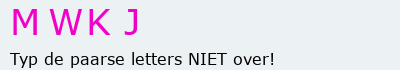 Bevestigingscode